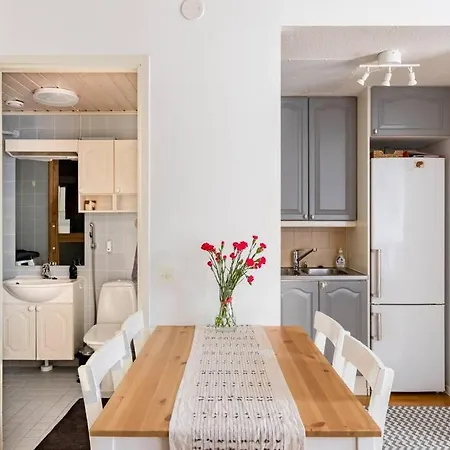 Yksioe Saunalla Ja Patiolla Apartman