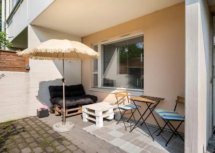 아파트 Viihtyisae Asunto Keskustassa Oma Sauna Ja Terassi 포르보